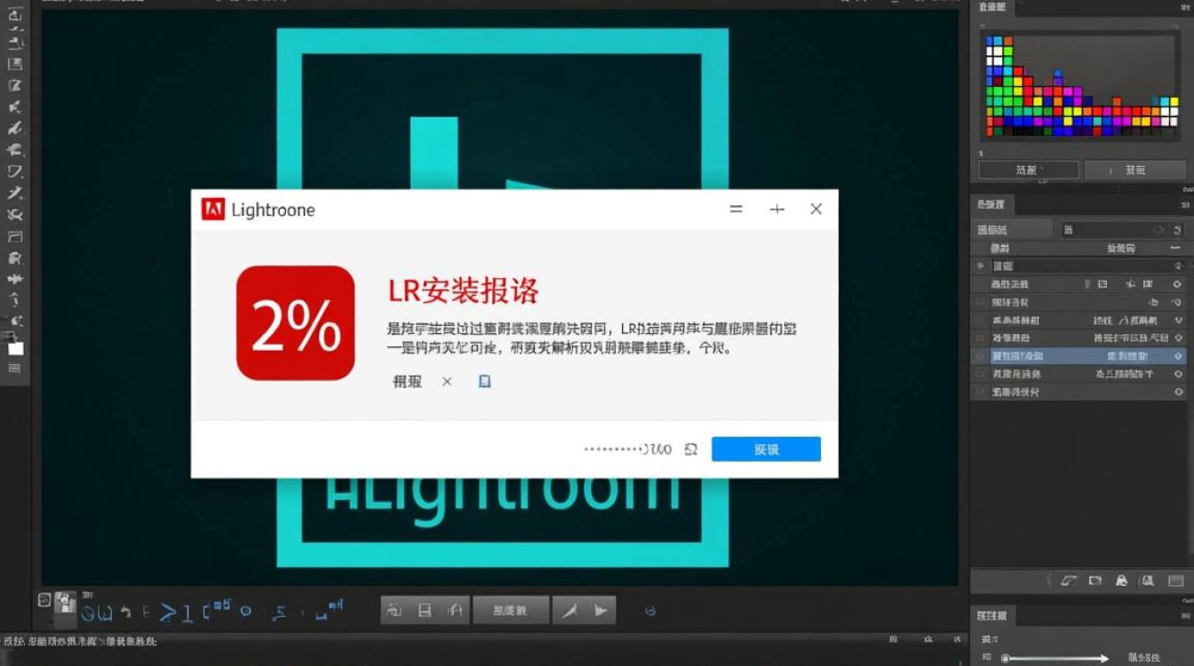 LR安装过程中2%报错处理指南-图2