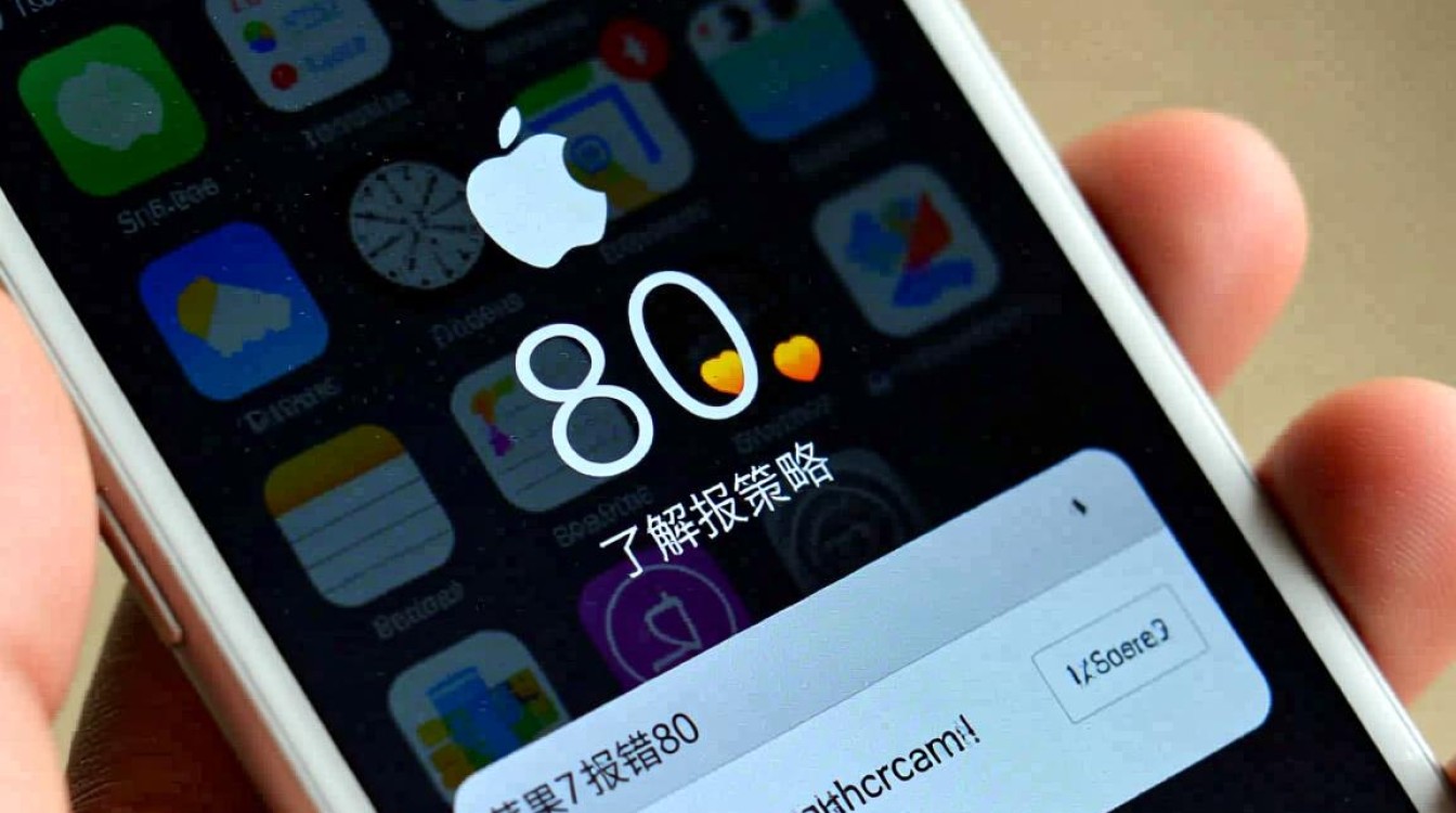 苹果7系统报错80紧急修复指南-图1