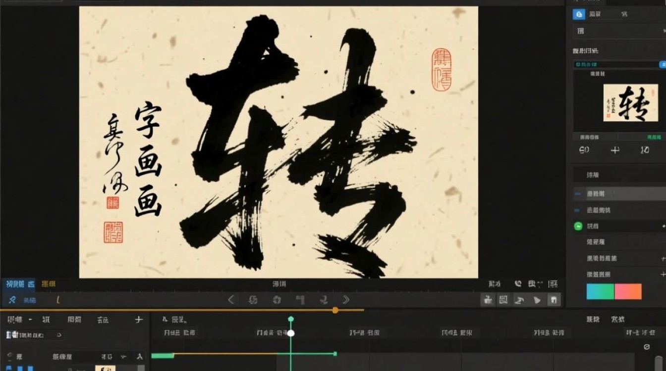 字画转场视频剪辑技巧解析-图2