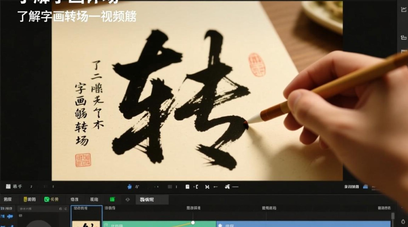字画转场视频剪辑技巧解析-图1