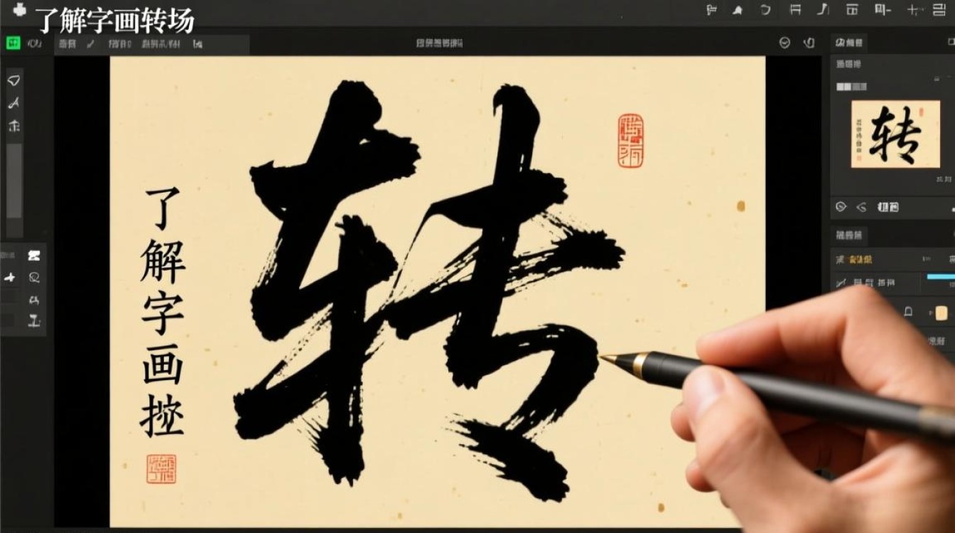 字画转场视频剪辑技巧解析-图3