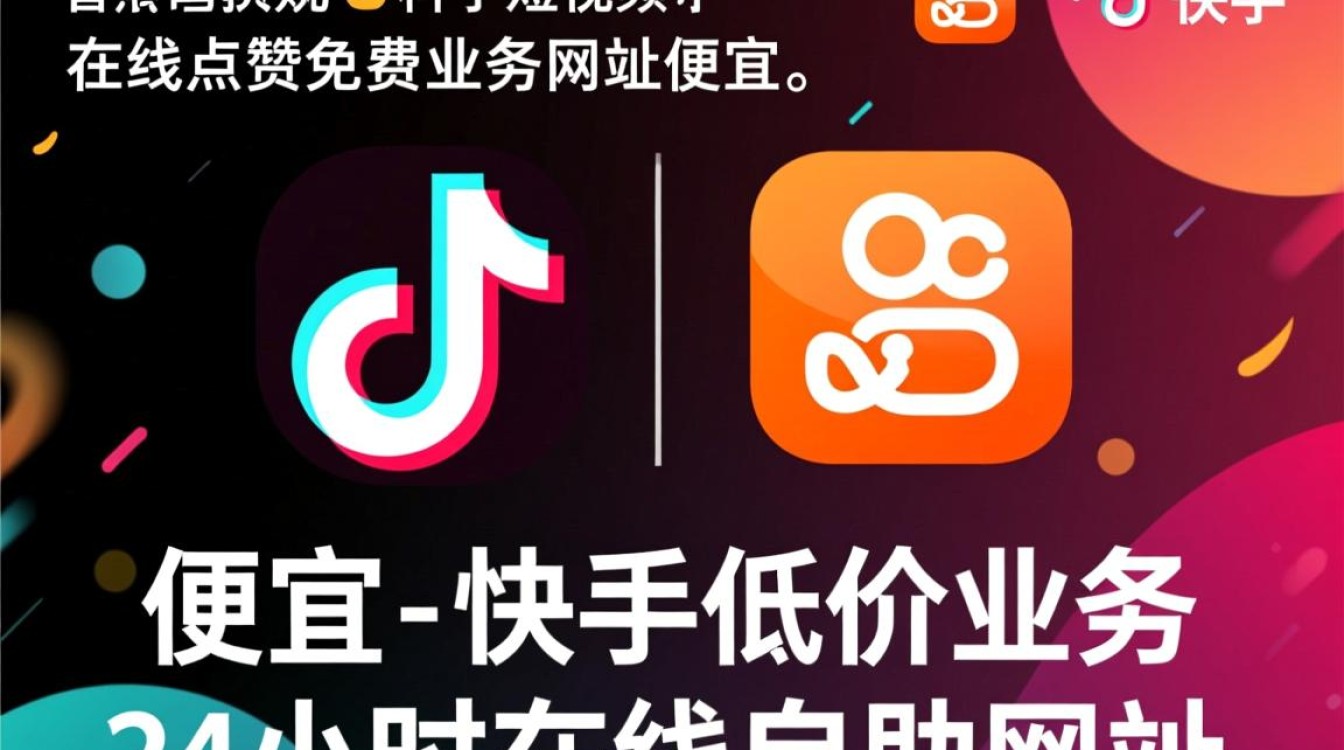 抖音快手点赞服务，免费/低价在线自助平台推荐-图1