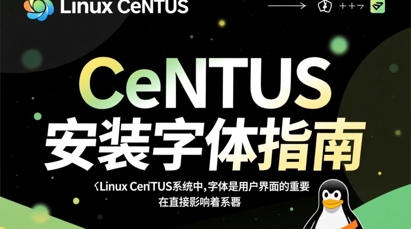 CentOS Linux系统字体安装指南-图1