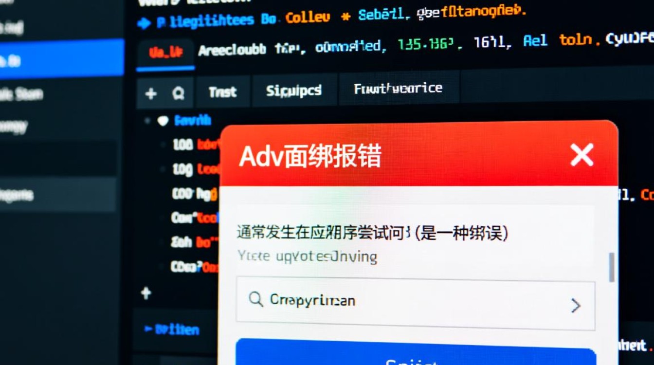 adv面绑定操作报错排查指南-图2