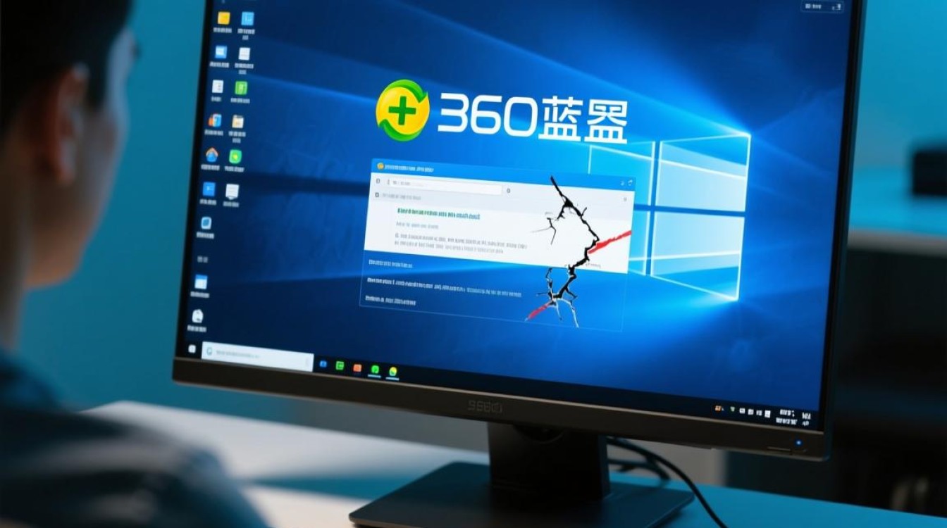 360系统蓝屏错误排查与设置指南-图1