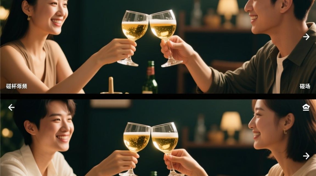 创意碰杯转场视频剪辑技巧解析-图2