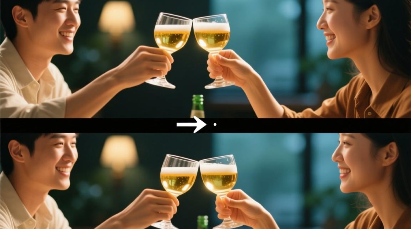 创意碰杯转场视频剪辑技巧解析-图3