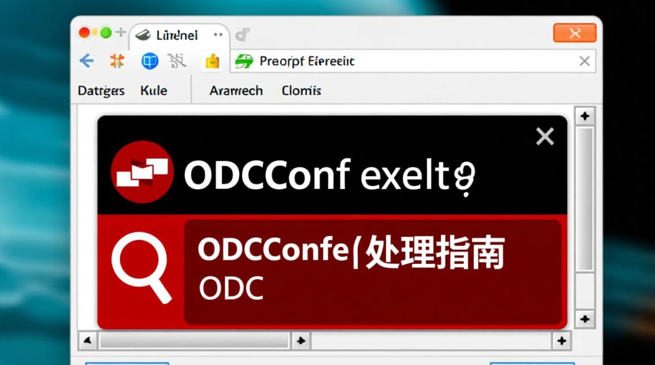 ODBC配置工具（odbcconf.exe）错误处理指南-图2