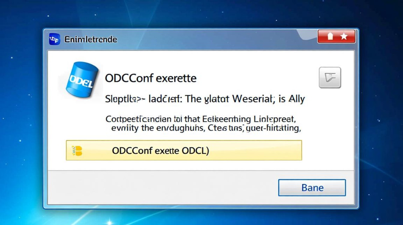 ODBC配置工具（odbcconf.exe）错误处理指南-图3