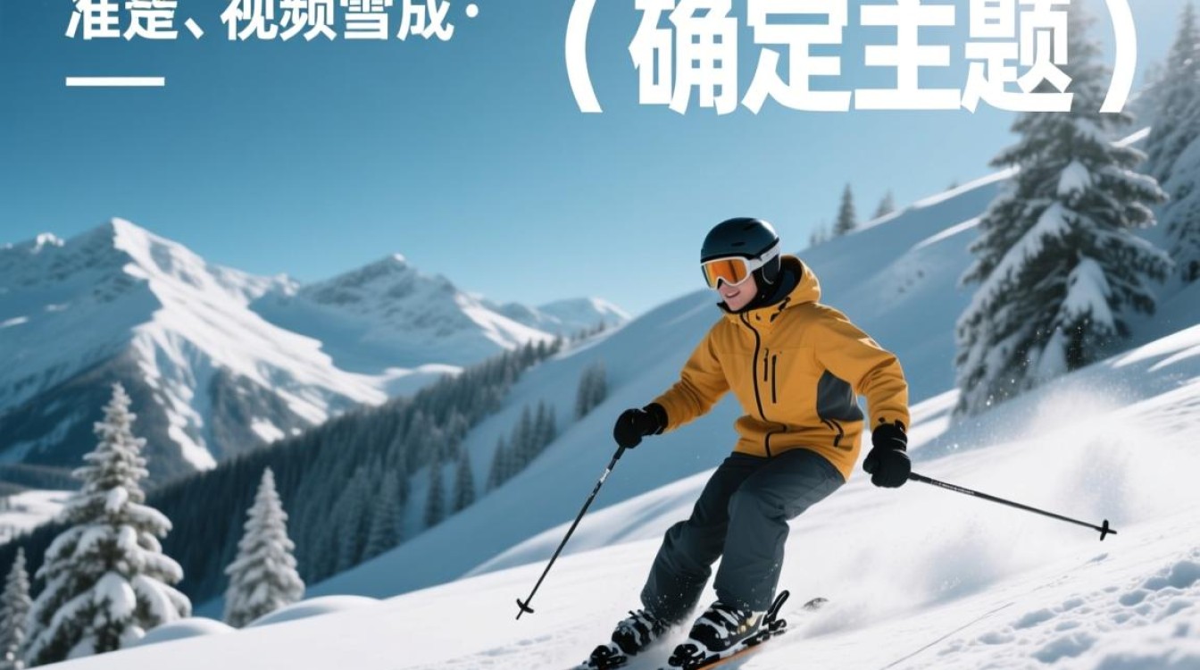 冬季美景剪辑，雪景视频收尾技巧-图1