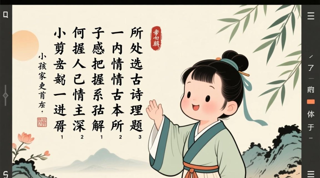 童趣诗韵，儿童古诗视频剪辑攻略-图3