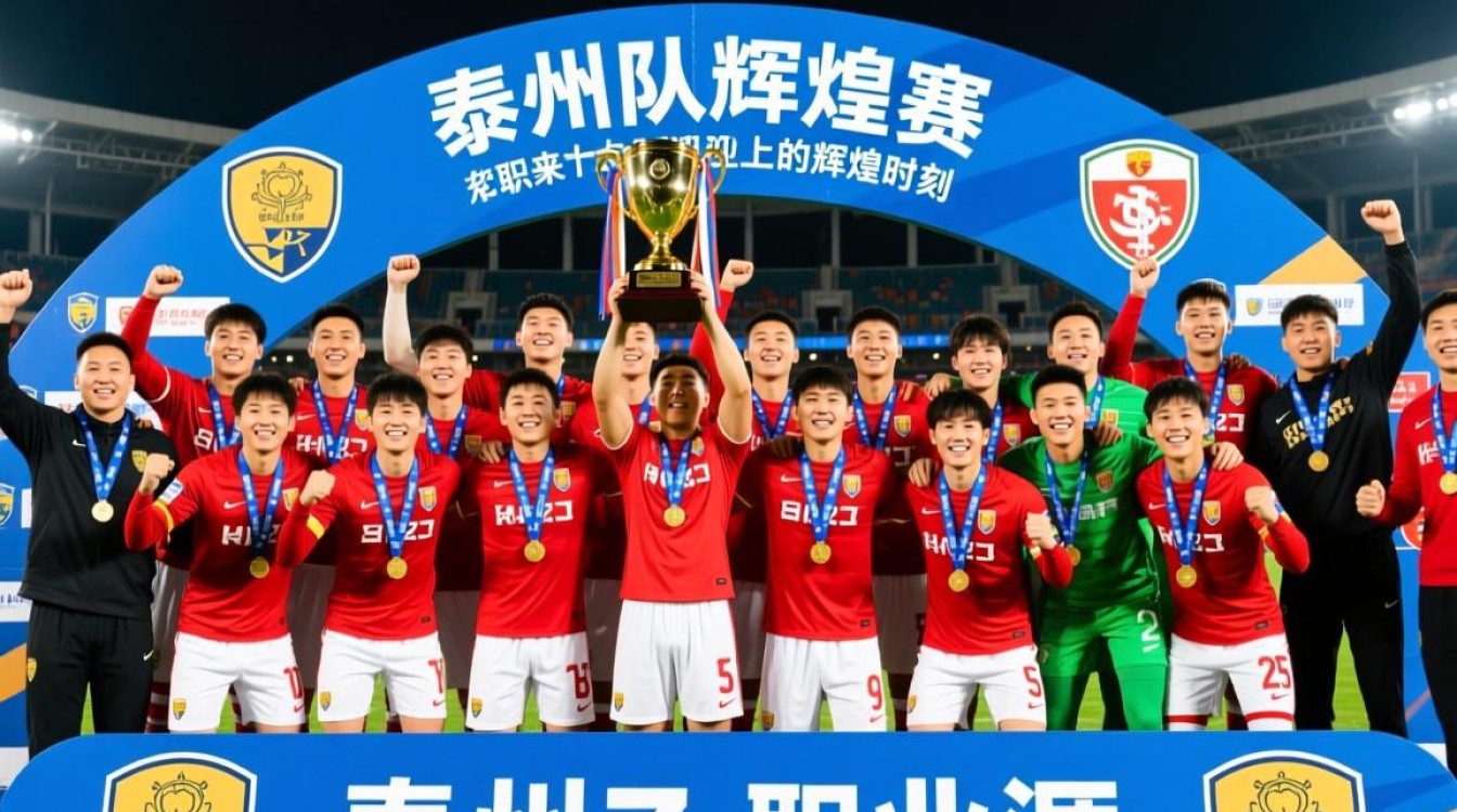 泰州健儿捧杯瞬间，冠军荣耀共享时刻-图3
