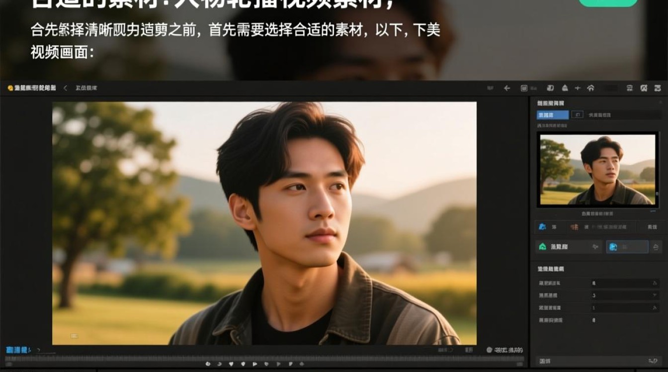 视频剪辑技巧，人物轮播剪辑全攻略-图3