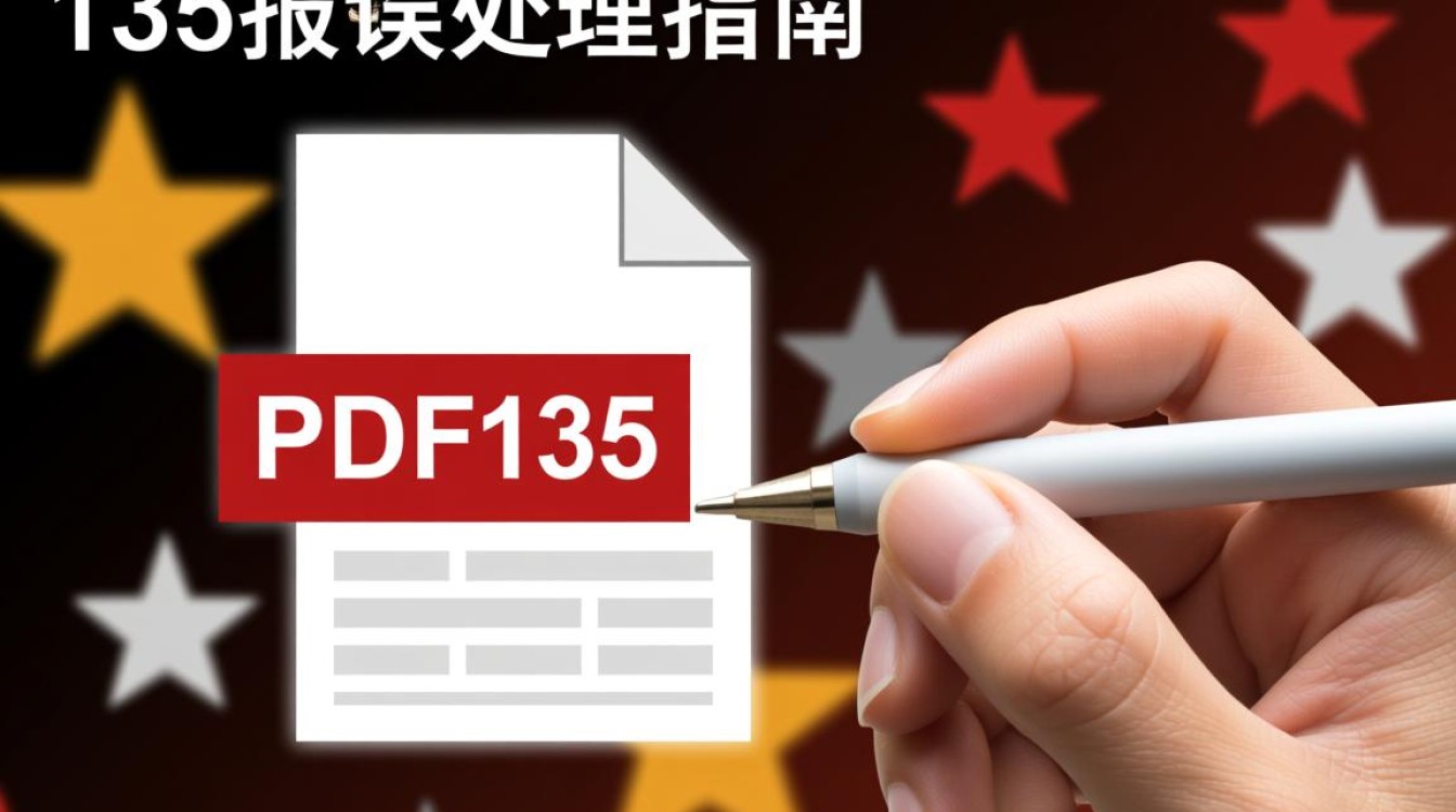 PDF135错误解析与解决指南-图1