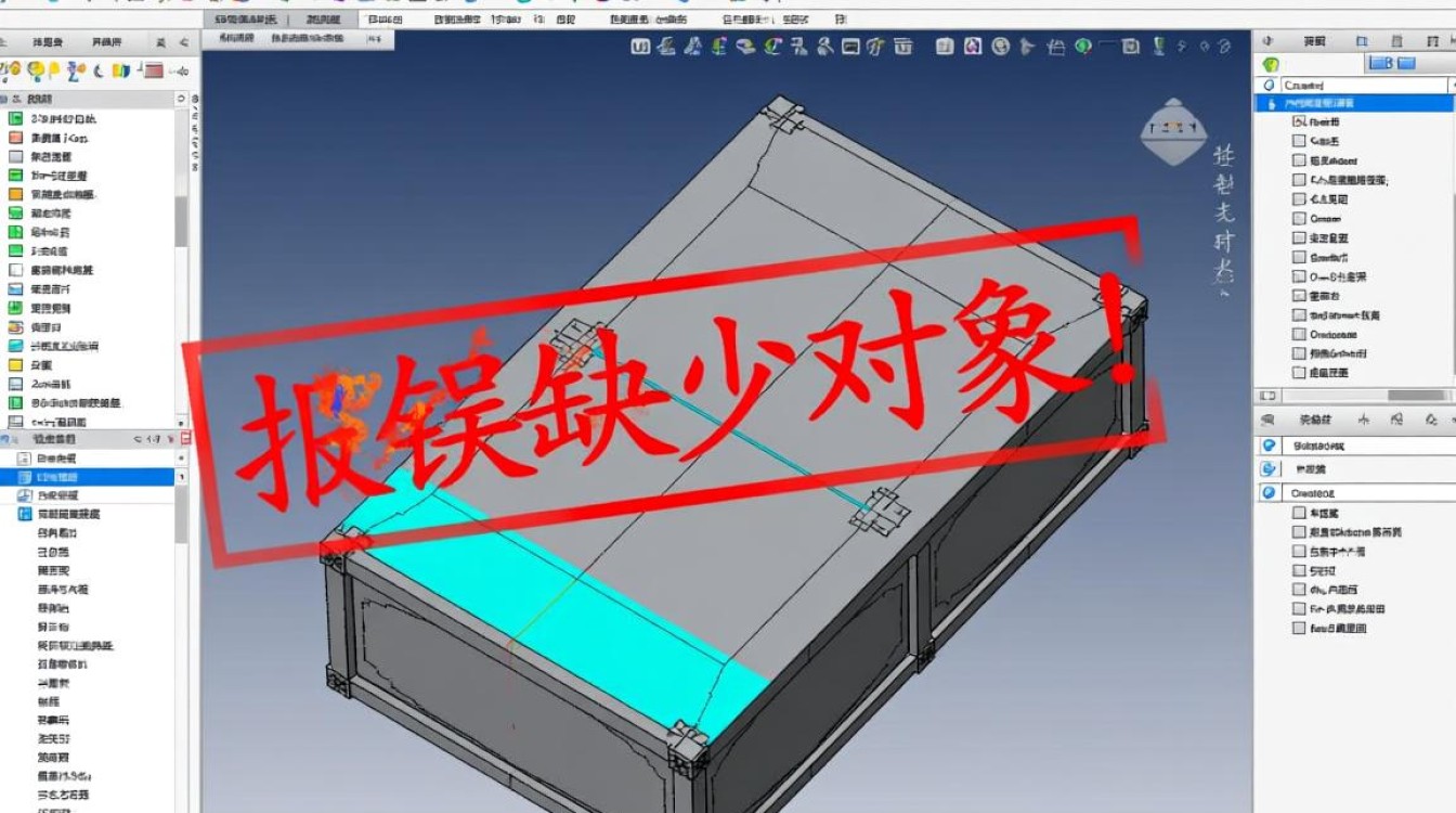 ProE错误,缺少对象报错处理指南-图2 ProE错误,缺少对象报错处理指南-图2