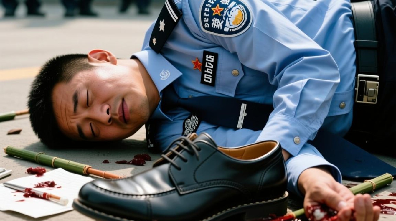 40岁民警遗物，牺牲前皮鞋开胶见证忠诚岁月-图1