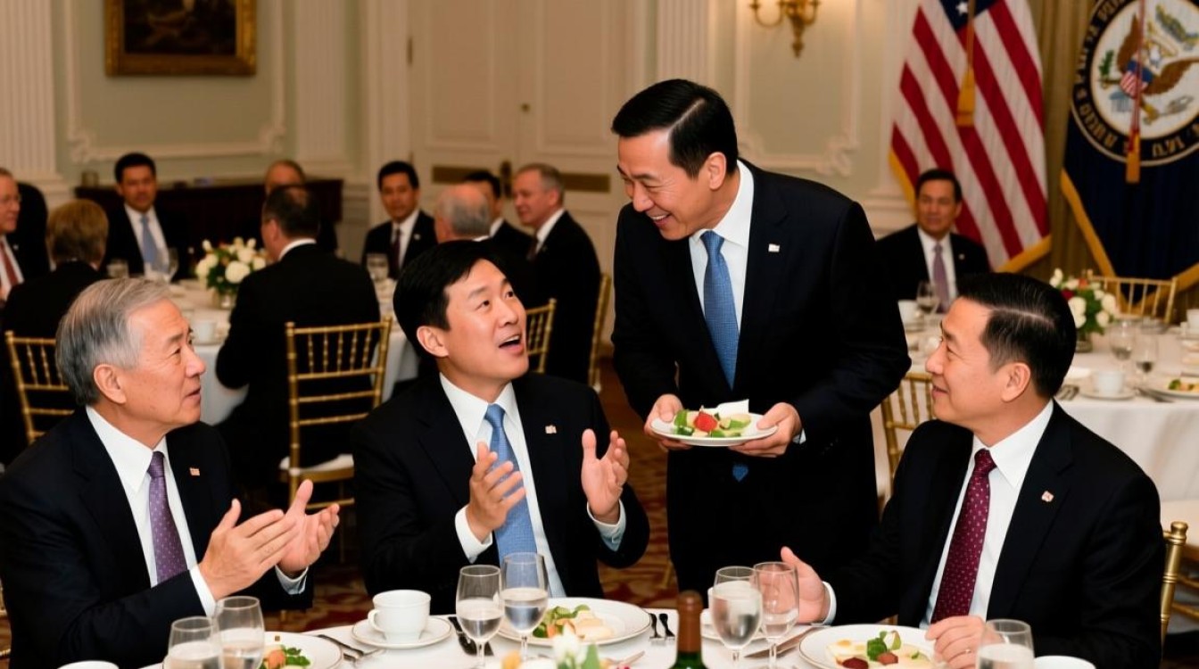 林佳龙宴请美国官员，尴尬场面，无人到场-图2
