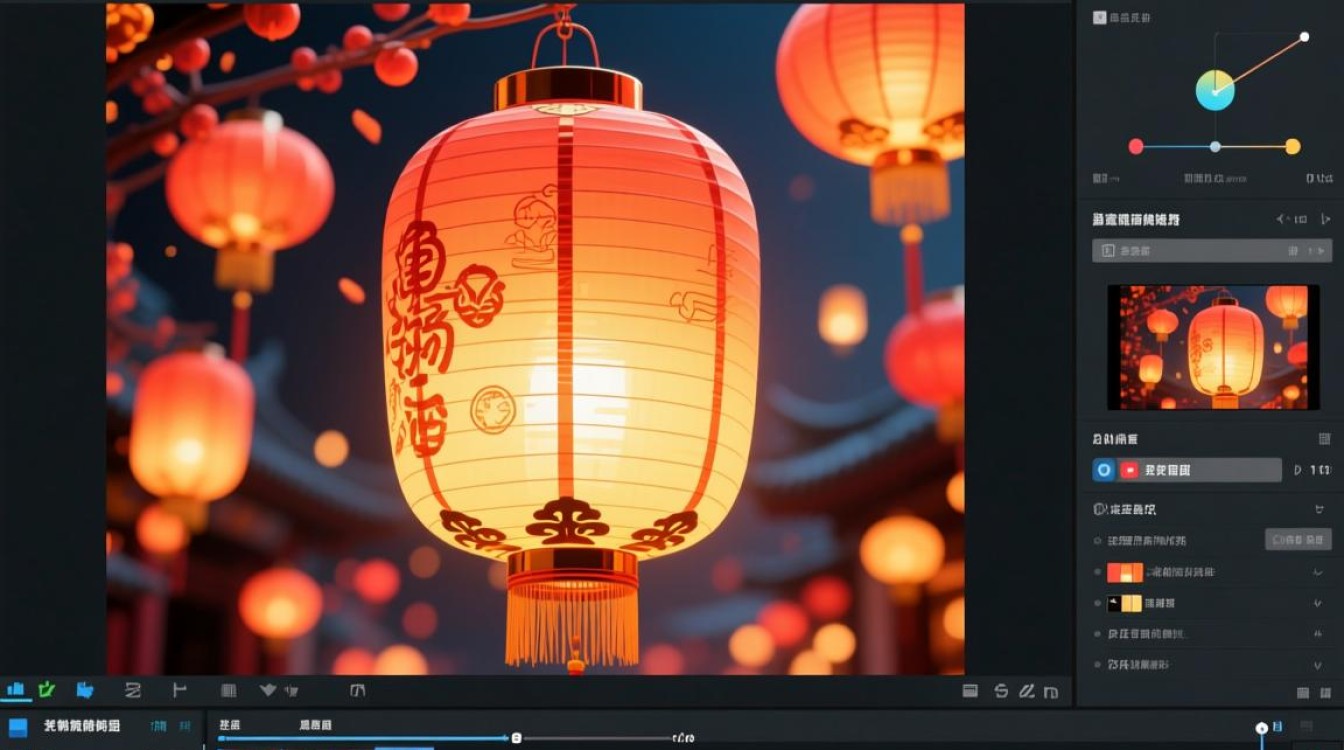 创意灯笼视频剪辑教程-图1