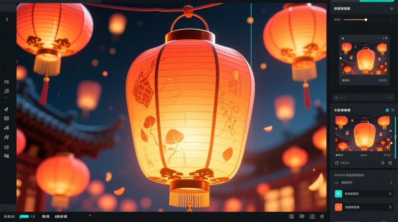 创意灯笼视频剪辑教程-图2