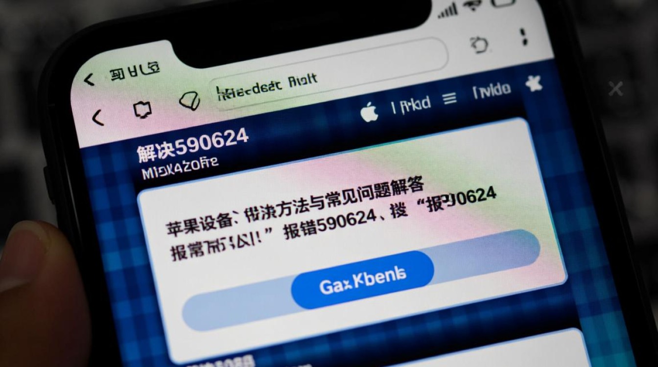 苹果设备出现错误代码590624的解决方案指南-图1