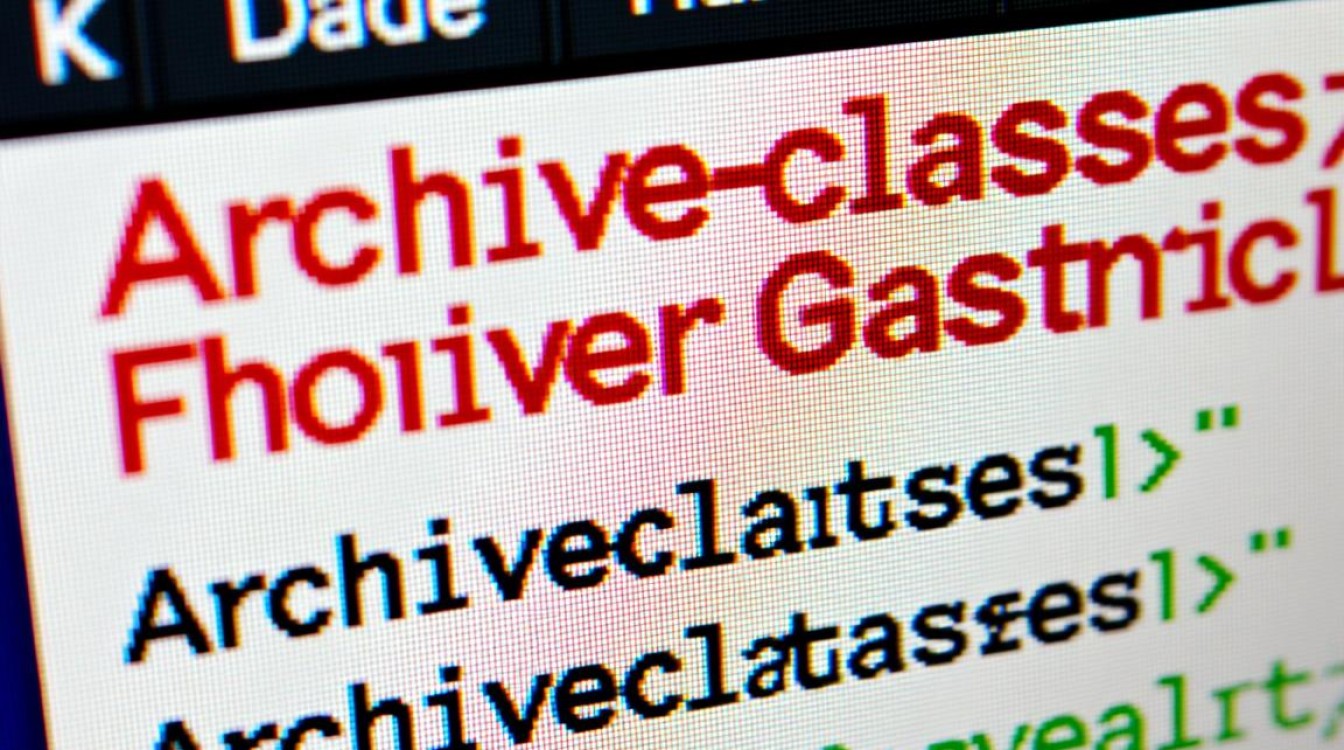 解决archiveclasses标签报错问题指南-图3 解决archiveclasses标签报错问题指南-图3