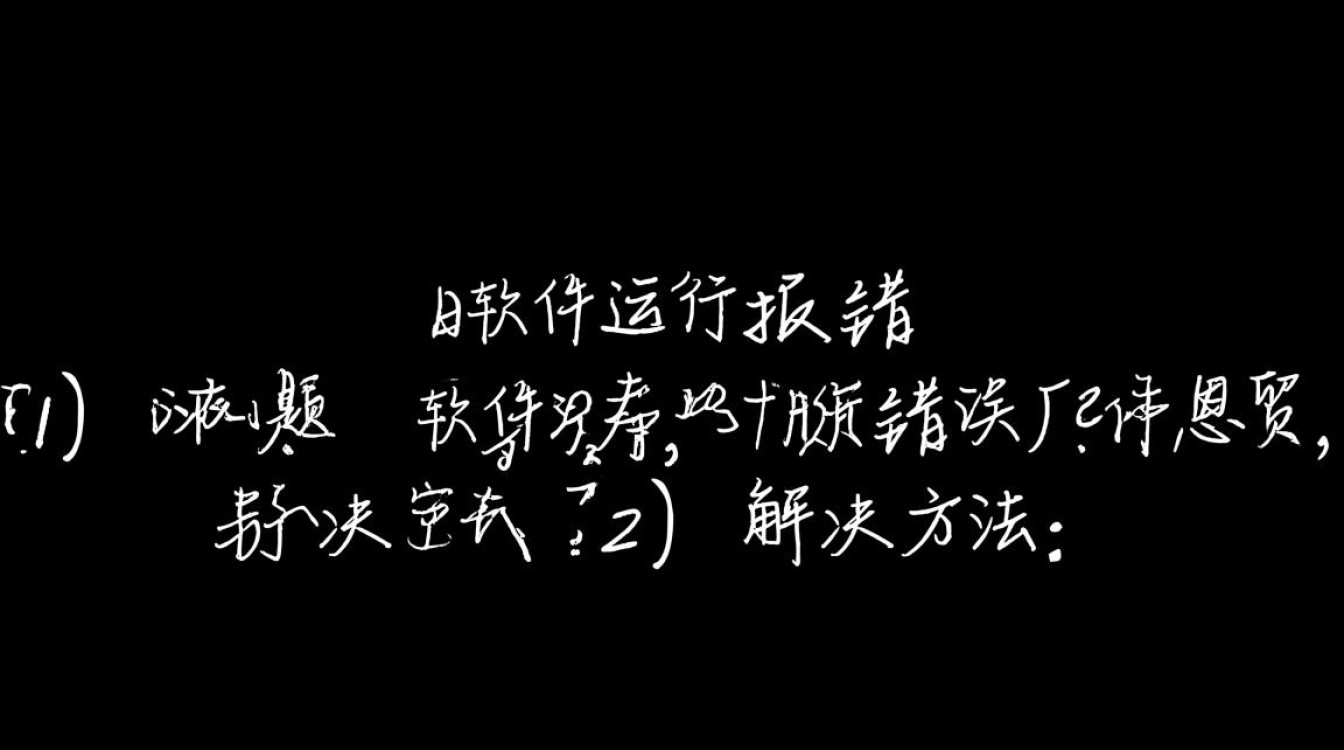高效解决报错问题的实用方法指南-图2