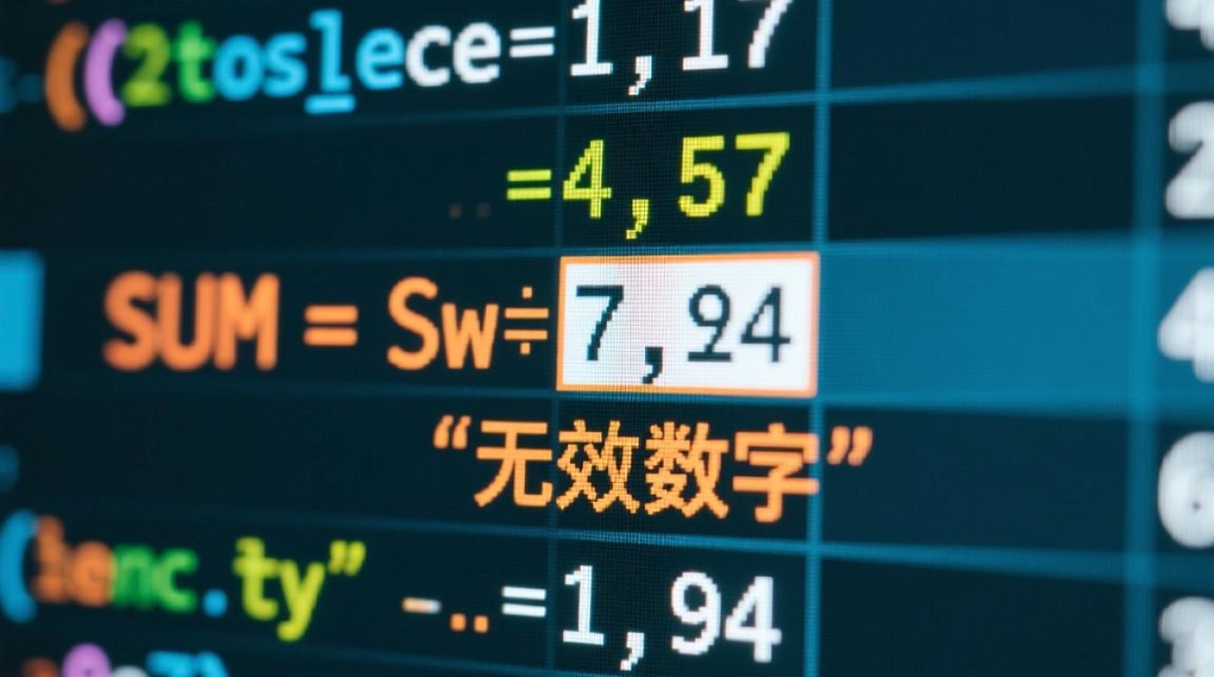 Sum函数报错，无效数字问题解析-图3