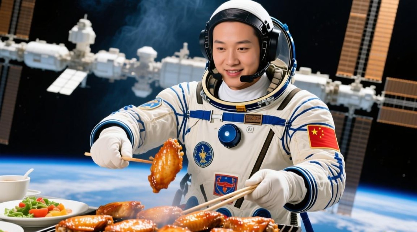 太空美食，中国航天员太空烤鸡翅体验-图2