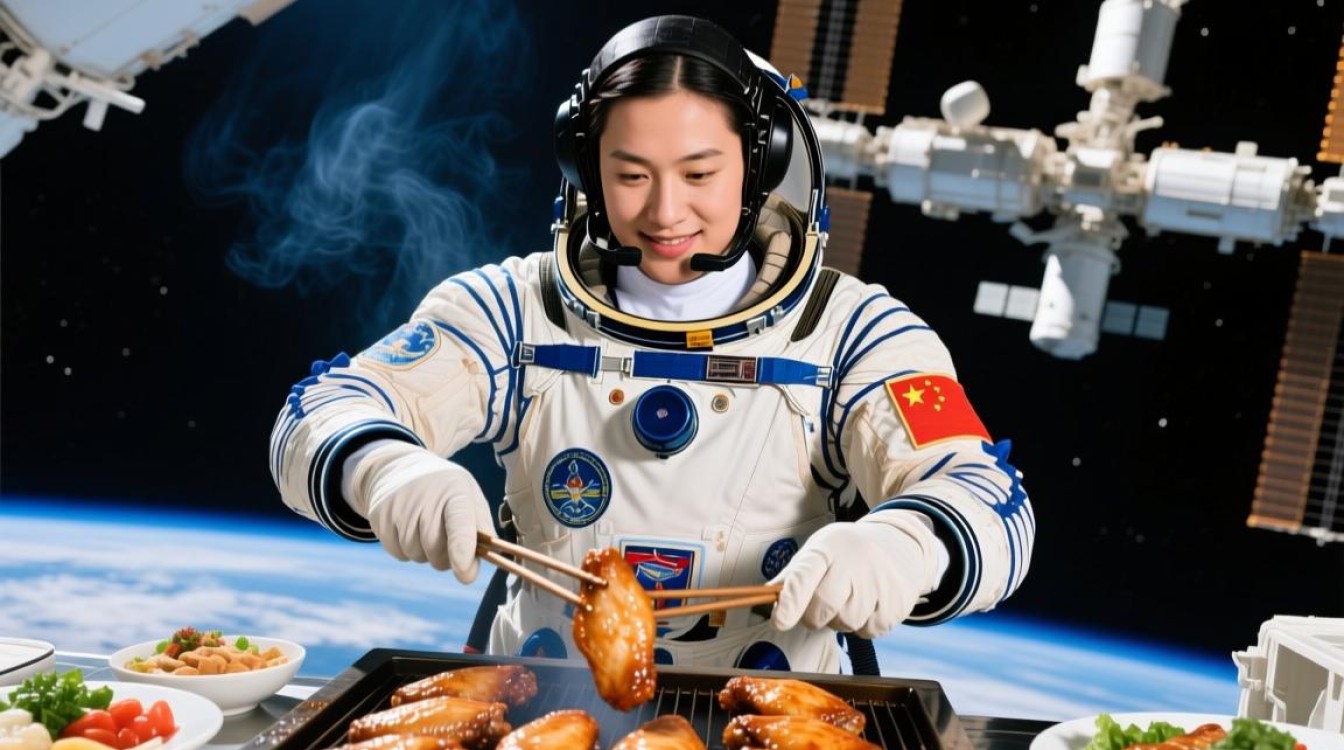 太空美食，中国航天员太空烤鸡翅体验-图3