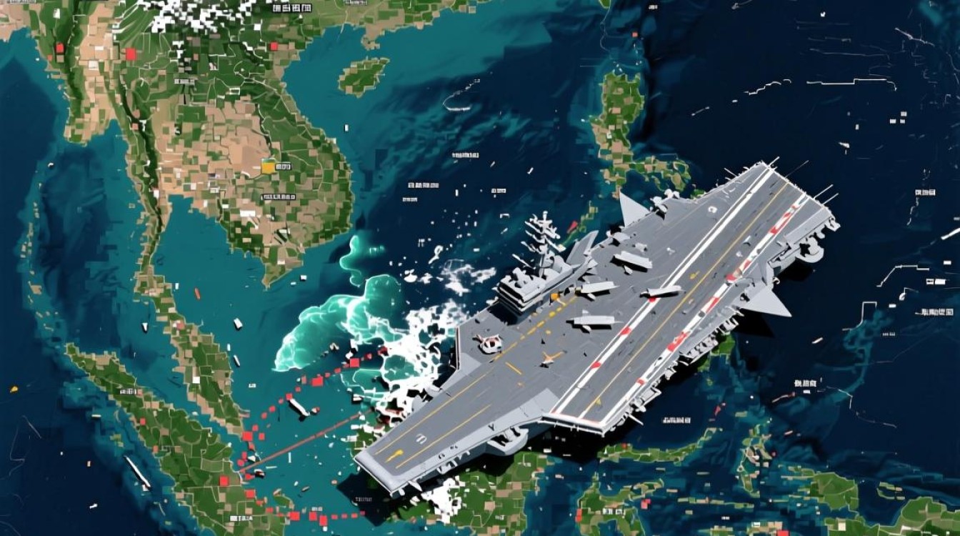 美军舰载机南海坠毁卫星图揭示真相-图3 美军舰载机南海坠毁卫星图揭示真相-图3