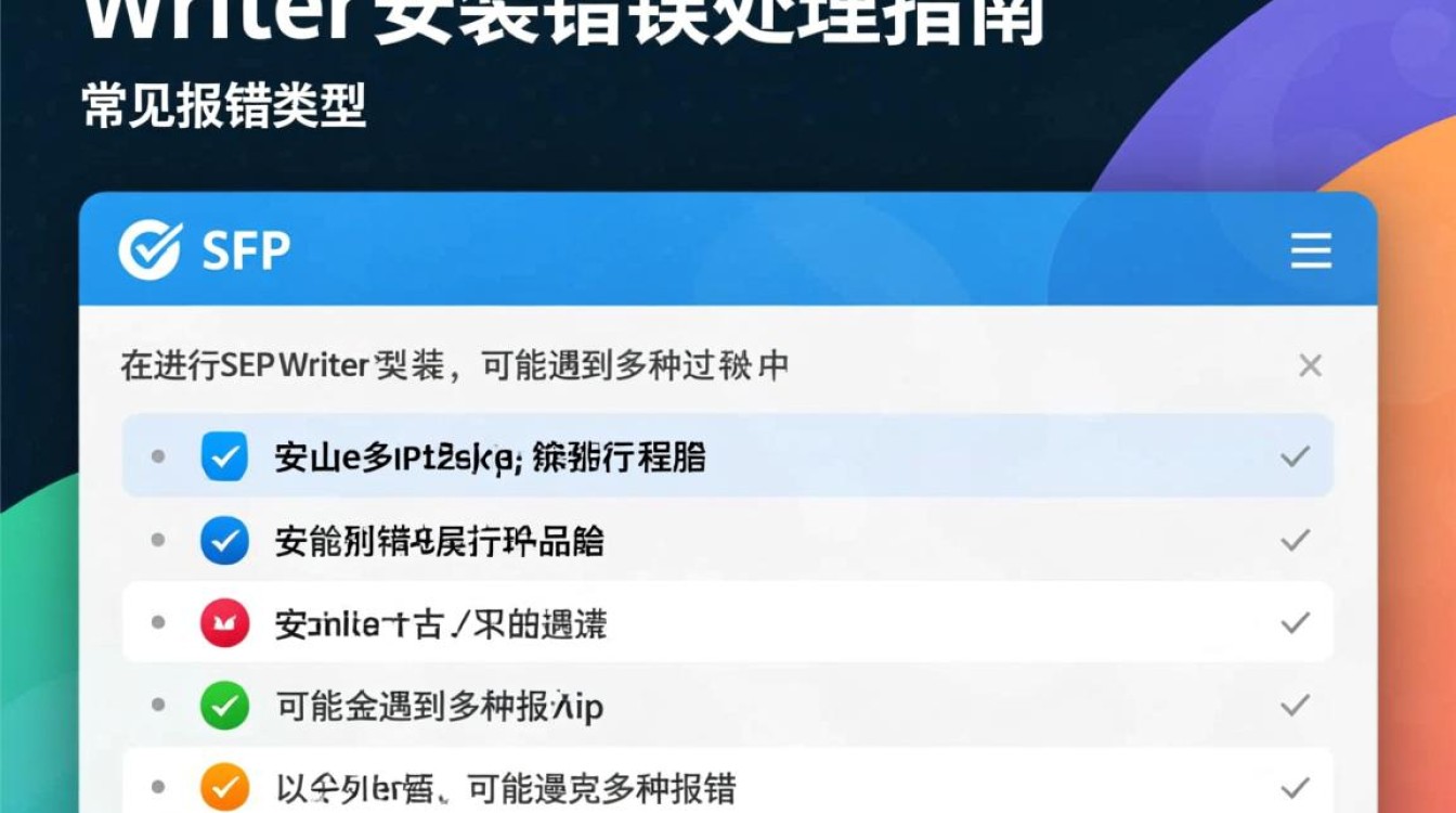 SEP Writer 安装过程中常见错误解析-图2 SEP Writer 安装过程中常见错误解析-图2