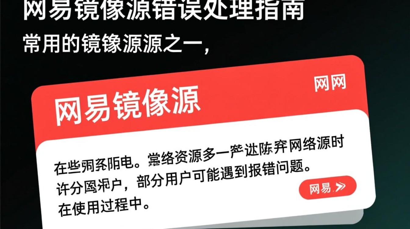 网易镜像源错误排查指南-图1 网易镜像源错误排查指南-图1