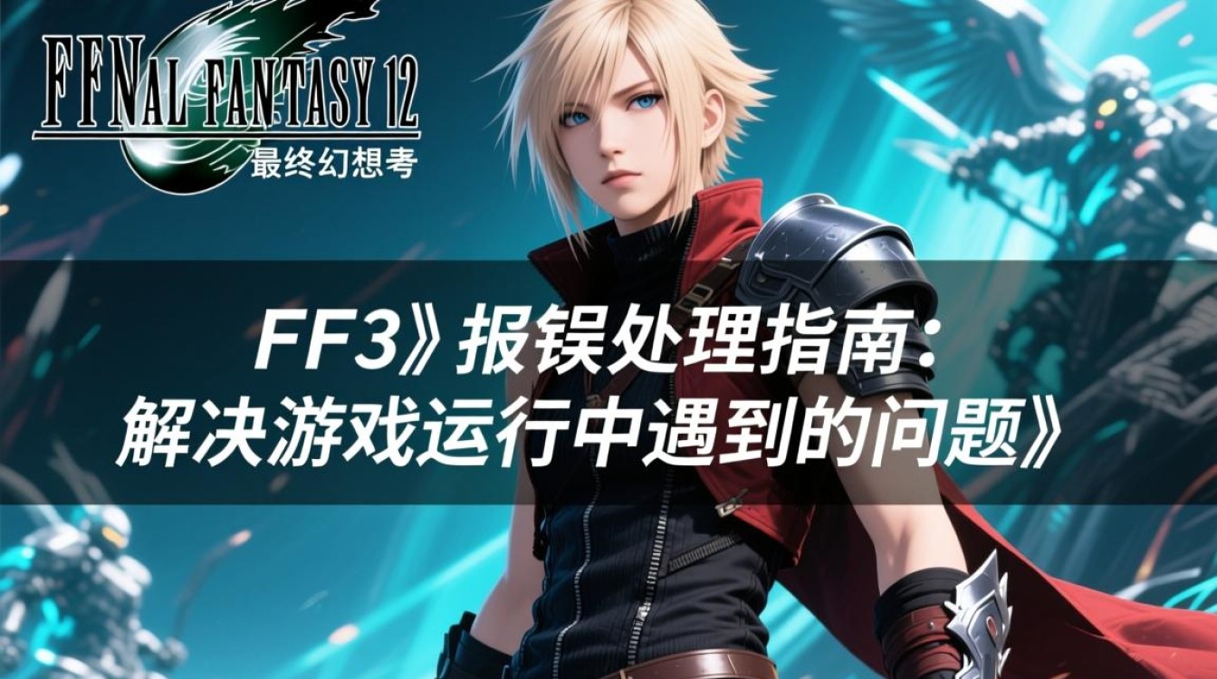 FF13游戏运行报错问题解析-图1