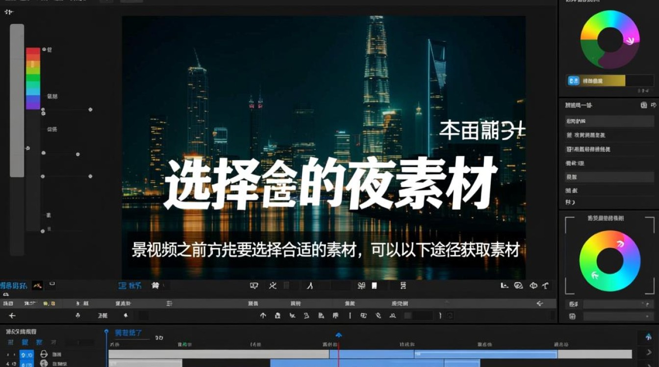 打造璀璨夜色,夜景素材视频剪辑技巧解析-图2 打造璀璨夜色,夜景素材视频剪辑技巧解析-图2