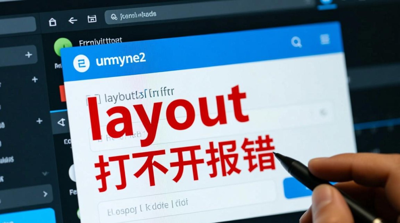 布局文件无法打开，解析错误排查指南-图1