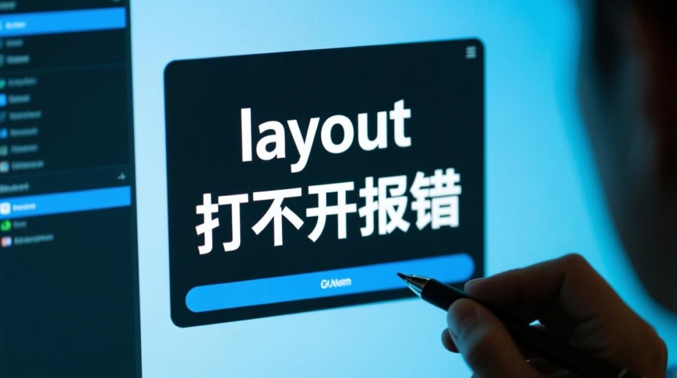 布局文件无法打开，解析错误排查指南-图2