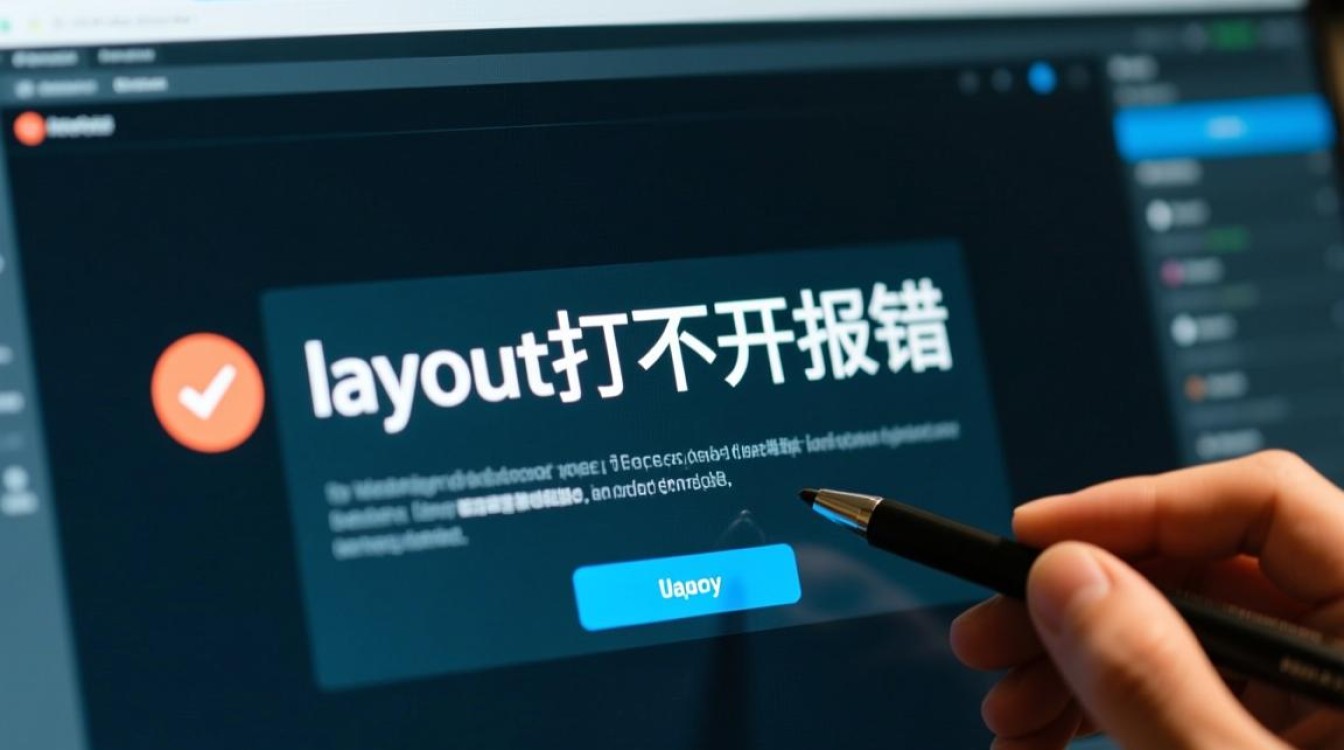 布局文件无法打开，解析错误排查指南-图3