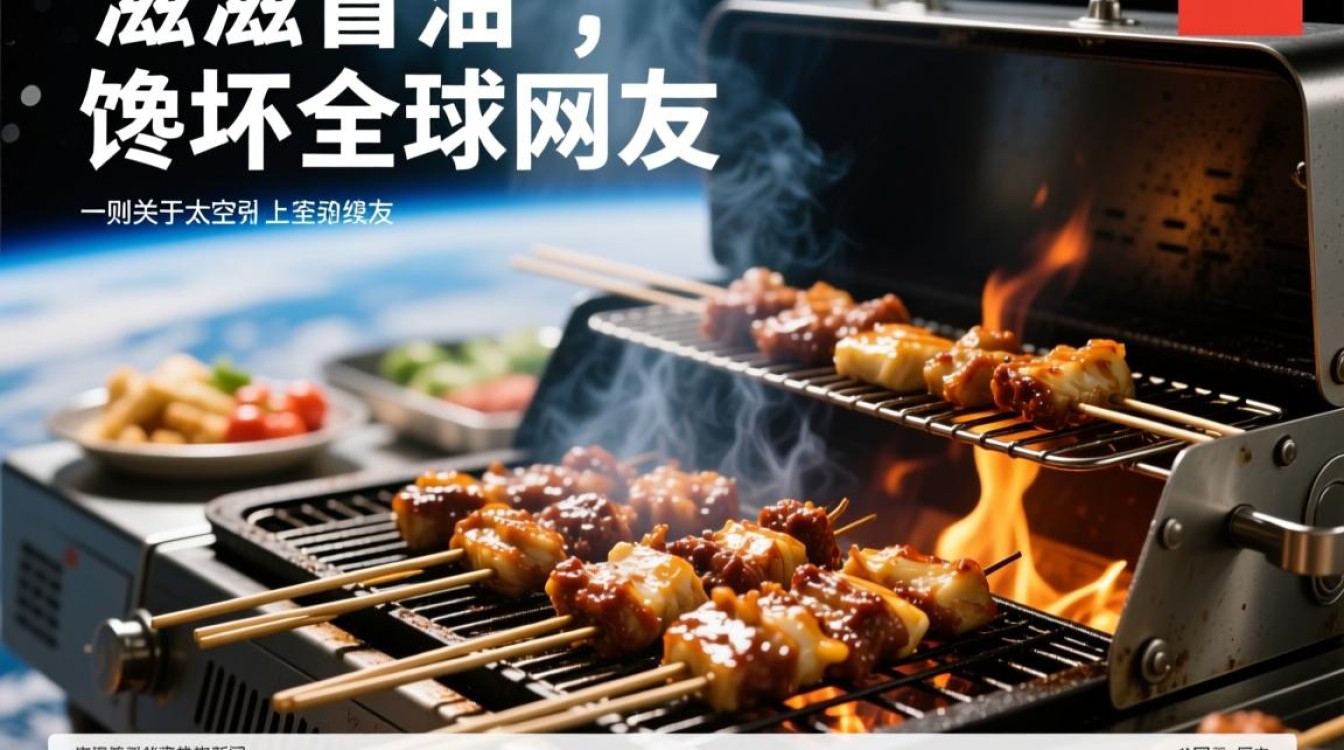 宇宙美食秀，太空烧烤引发全球网友垂涎-图1