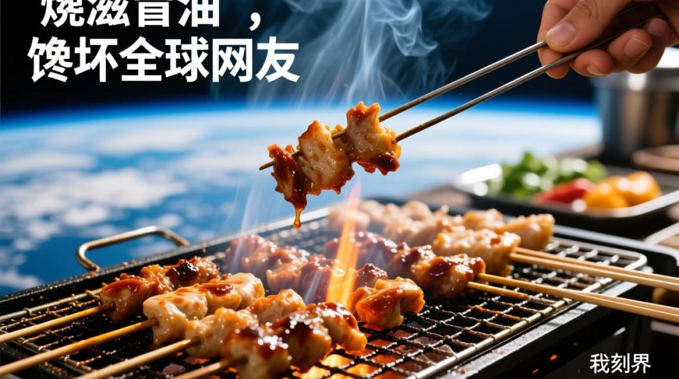 宇宙美食秀，太空烧烤引发全球网友垂涎-图2