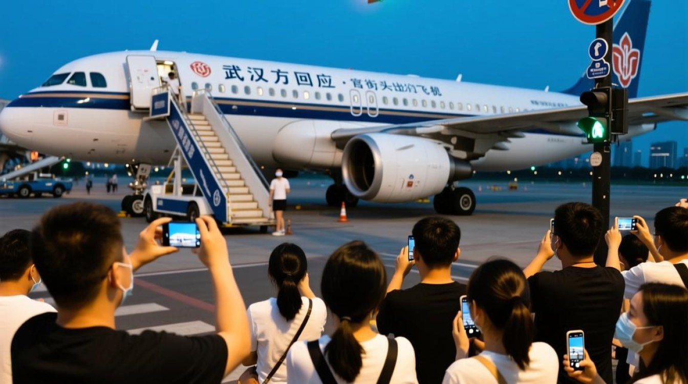 武汉街头惊现飞机？官方回应揭晓-图3