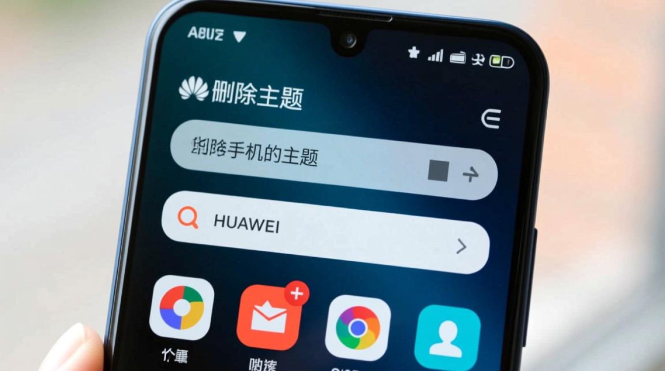 华为手机快速删除主题教程-图1