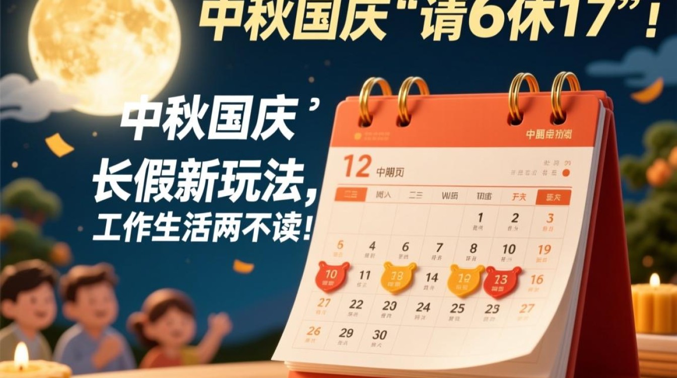 2024中秋国庆假期安排，6天上班17天休息！-图2