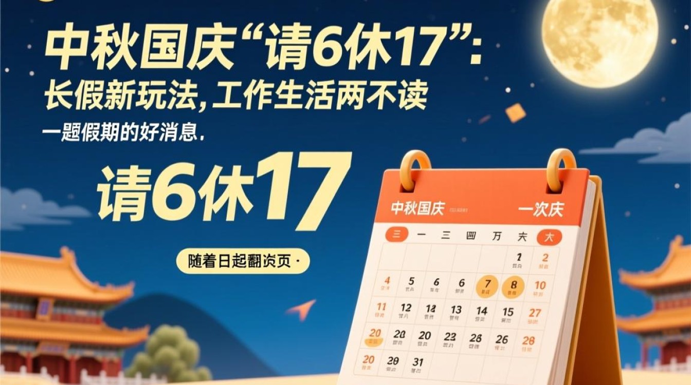 2024中秋国庆假期安排，6天上班17天休息！-图3
