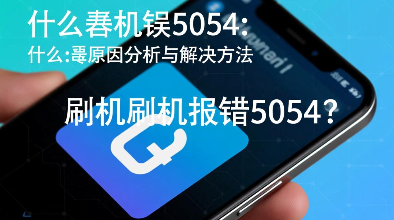 解决刷机时遇到的5054错误问题指南-图1