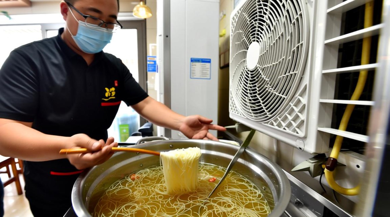 江苏餐饮店涉嫌用空调冷凝水泡发粉丝，卫生隐患引关注-图1