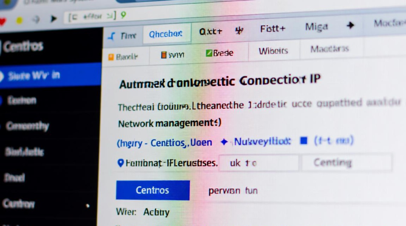 CentOS IP 自动连接配置教程-图2