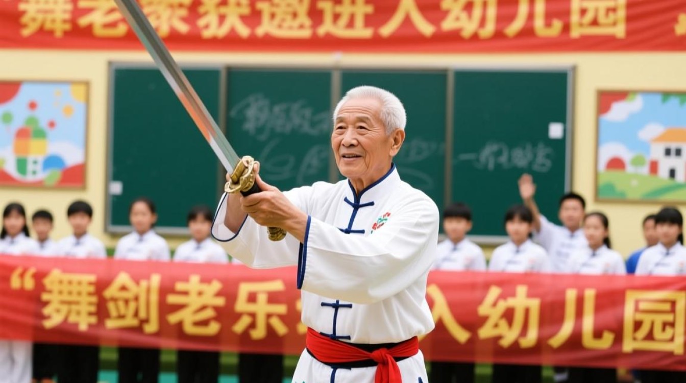 舞剑老人奇缘,幼儿园的意外邂逅-图1 舞剑老人奇缘,幼儿园的意外邂逅-图1