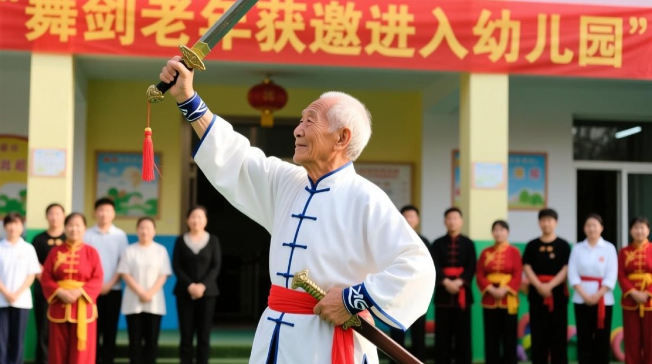 舞剑老人奇缘,幼儿园的意外邂逅-图2 舞剑老人奇缘,幼儿园的意外邂逅-图2