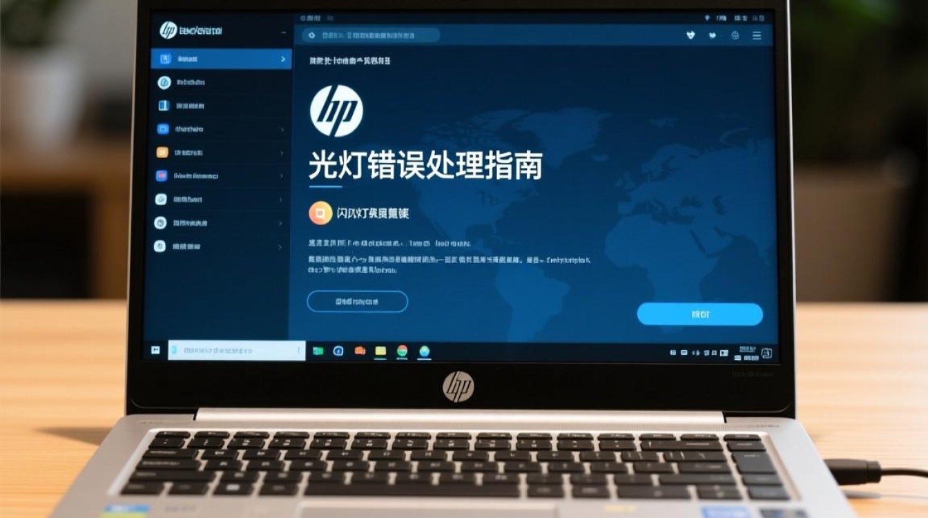 惠普打印机闪灯报错处理指南-图1