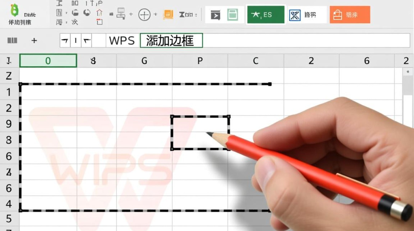 WPS表格快速添加边框技巧指南-图2